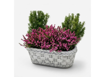 Pot de fleurs plantation décoration de pot naturel vases de jardin pots de fleurs figure