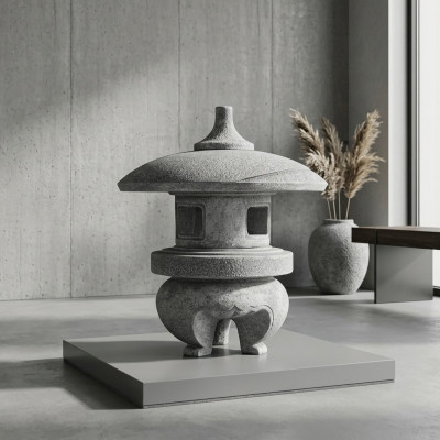 Jardin japonais Décoration de la maison Statue Nature Figures Figure Statues blanches