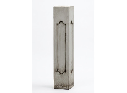 Socle de statue de colonne Statue de jardin de style antique pédicule de tête de couverture de pilier