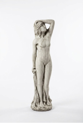 Femme 98cm Sculpture Design Figure Statue Jardin Figurines Statues