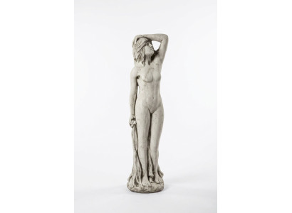 Femme 98cm Sculpture Design Figure Statue Jardin Figurines Statues