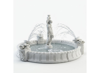Fontaine Figure Statue Figures Sculpture Statues Sculptures Jardin Antique