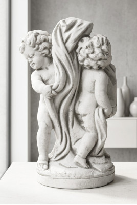 Ange 72cm Sculpture Design Figure Statue Jardin Figurines Statues