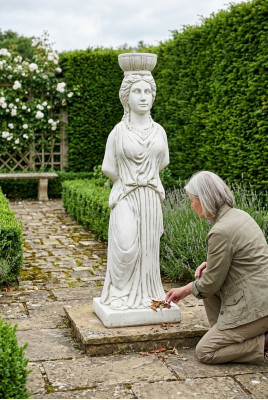 Femme 93cm Sculpture Design Figure Statue Garden Figures Statues