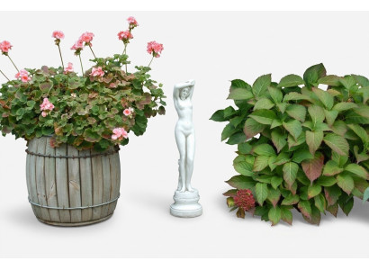 66cm figurine de design de sculpture décorative figure statue statues de jardin