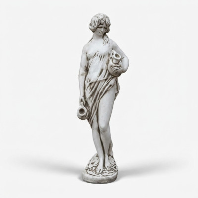 Fontaines Fontaine Figurine Éva Statue Figures Sculptures Statues Sculpture