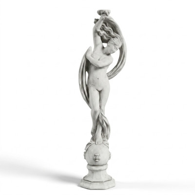 Figure Statue XXL Jardin Figure Colonnes d'eau Sculpture Statues