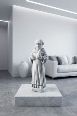 Décoration de jardin Statue de moine Sculpture Figurines Sculptures Designer