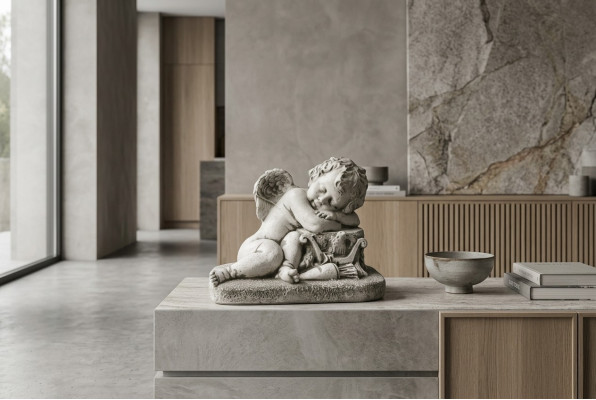 Enfants ange Sculpture Design Figure Statue Figures de jardin Statues