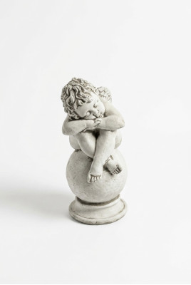 Décoration de tombe, décoration de pierre, figure d'ange, sculpture de Dieu saint.