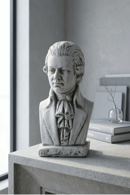 Statue de Lord Bust d'Angleterre, figurine de jardin, statues de figures décoratives.