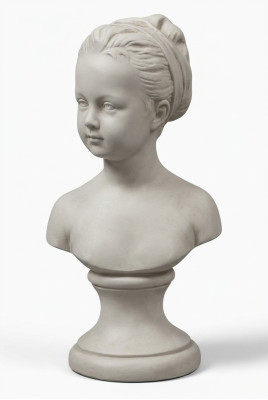 Sculpture de buste de femme Conception de statue de figure de jardin Statues de femmes Statues