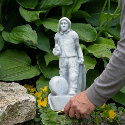 Décoration de jardin Statue de pêcheur Sculpture Figures Sculptures Designer