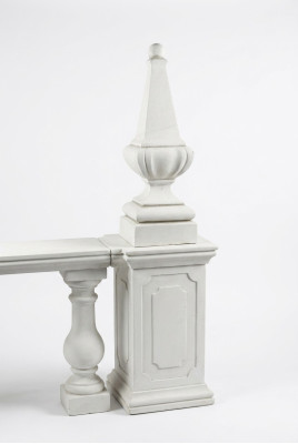 Décoration Cône Colonnes Pierre Style Antique Romain Stand Décoration
