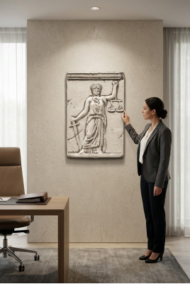 Sculpture murale en relief image images justice decor peintures de justice.