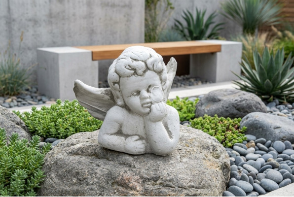 Ange 18cm sculpture design figure statue garden figures decorative statues