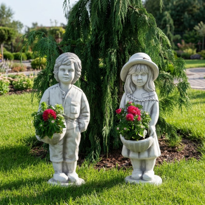 Décoration figurative pot de fleurs pot de plante pots de fleurs décoration figurine jardin