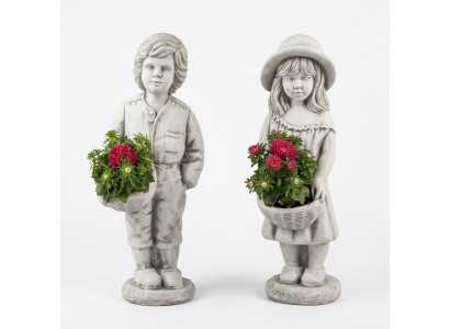 Décoration figurative pot de fleurs pot de plante pots de fleurs décoration figurine jardin