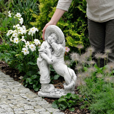 Décoration de jardin Statue Sculpture Figures Sculptures Designer de 63cm