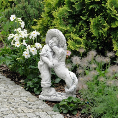 Décoration de jardin Statue Sculpture Figures Sculptures Designer de 63cm