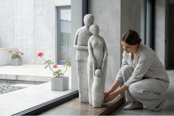 Designer Figure Sculpture Figures Sculptures Statue Statues Decor Abstract  Figurines de sculpture de concepteur sculpteur Statues Statues Décor Abstrait