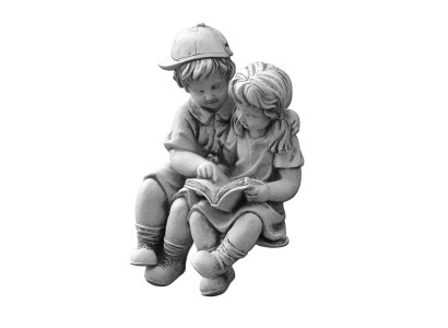 40 cm sculpture décorative statue figure design statue figures de jardin statues grises naturelles