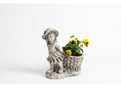 40 cm sculpture décorative figure design statue jardin statues gris nature statues