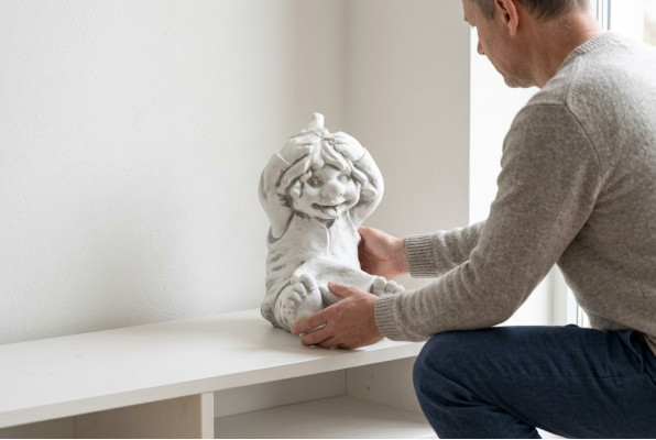 Statue Figure Crazy Boy Garden Decoration Sculpture Figures Statue Figure Garçon Fou Décoration de Jardin Sculpture Figures