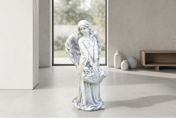 Femme 63cm Sculpture Figurine Statue de Jardin Statues de Figures