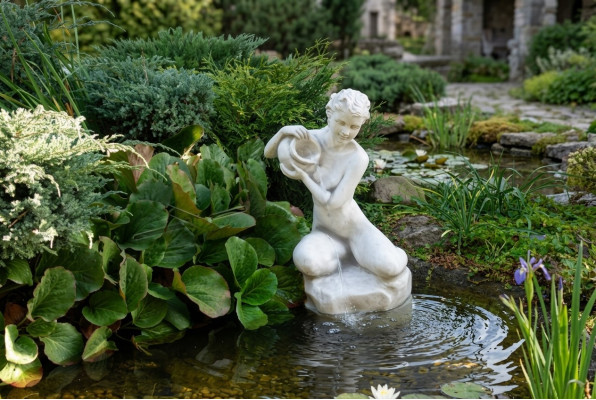 Fontaine Figure Statue Figurines Sculpture Antique Statues Sculptures Jardin