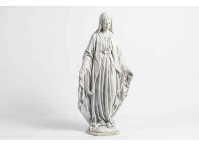 Mère Jésus Marie Statue Tombe Sculpture Figurine Sainte Décoration de Jardin 100cm