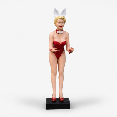 Conception Lapin Danseur Figurine Statue Sculpture Figures Sculptures Décoration Décoration