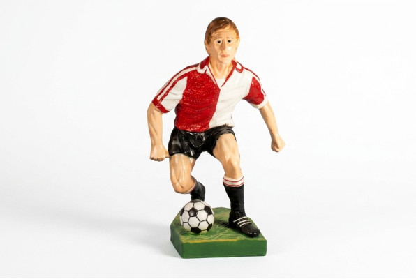 Conception de sculpture de statue de chiffre FussbAll r II Figures Sculptures Décoration 7614