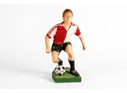 Conception de sculpture de statue de chiffre FussbAll r II Figures Sculptures Décoration 7614