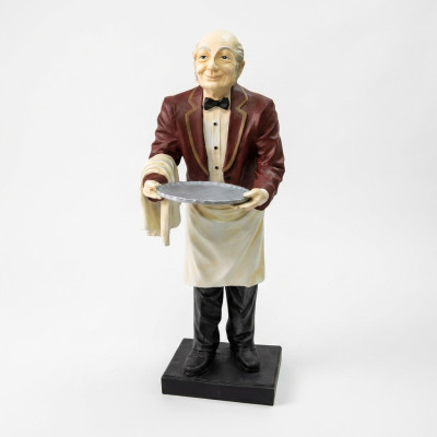 Conception servant figure statue sculpture figures sculptures décoration stand décoratif
