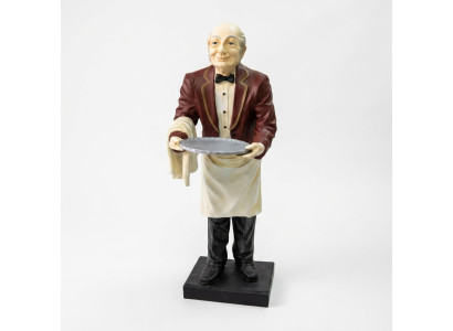 Conception servant figure statue sculpture figures sculptures décoration stand décoratif