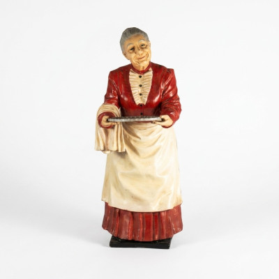 Stand de service Figure de grand-mère Statue Sculpture Figurines Sculptures Décoration