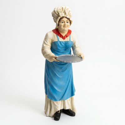 Servir le Grand Stand Figure Statue Sculpture Figures Sculptures Décoration