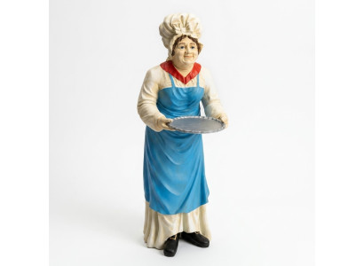 Servir le Grand Stand Figure Statue Sculpture Figures Sculptures Décoration
