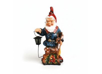 Conception Nain Jardin Lanterne Figure Statue Sculpture Figures Sculptures nouveau 8836