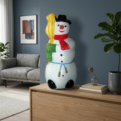 Conception de statue de bonhomme de neige figure sculpture chiffres sculptures décoration décoration 8847
