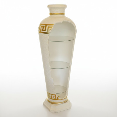 Conception Bar Vase Bar Étagère en verre Luminaire Vase Armoire Vitrines 6966 nouveau