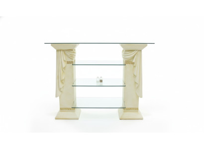 Vitrine d'exposition Étagère Colonne en verre Garde-robe Vitrines Étagères Garde-robe Medusa Buffet