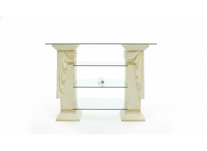 Vitrine d'exposition Étagère Colonne en verre Garde-robe Vitrines Étagères Garde-robe Medusa Buffet
