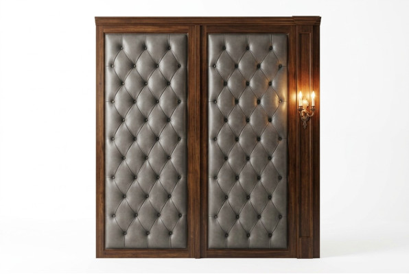 Panneau de revêtement mural Chesterfield Panneaux muraux Revêtement Panneau rembourré 100x100cm