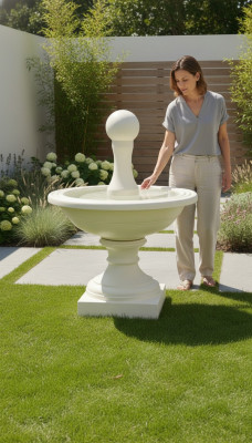 Élégante fontaine designer Fontaine décorative jardin terrasse FONTANA COSTA