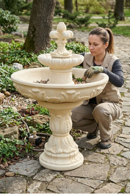 Fontaine décorative, fontaine, décoration de fontaine, fontaine de jardin décorative, étang FIORE