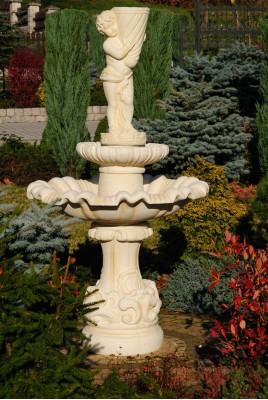 Font de jardin Fontaine de bassin de jardin Fontaine en pierre Fontaine de jardin Fontaine en pierre
