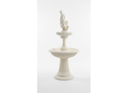 Fontaine décorative, sculpture de fontaine de 197 cm, décoration de fontaine de jardin, nouvel étang de fontaine.