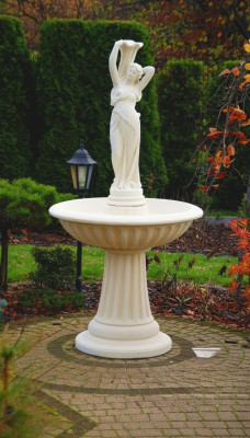 Fontaine de jardin Étang Fontaine en pierre Fontaine de jardin Fontaine Fontaine 182cm